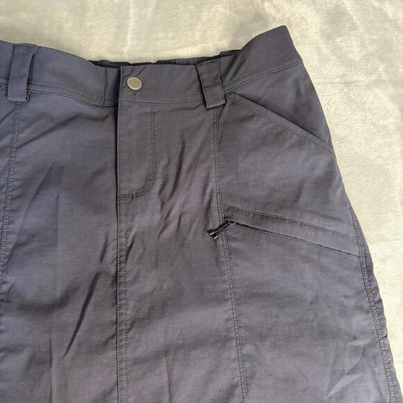 Dulth trading Co Women's Dry on the Fly Skort Size 8 Blue Gray Lightweight Flex - Picture 2 of 9